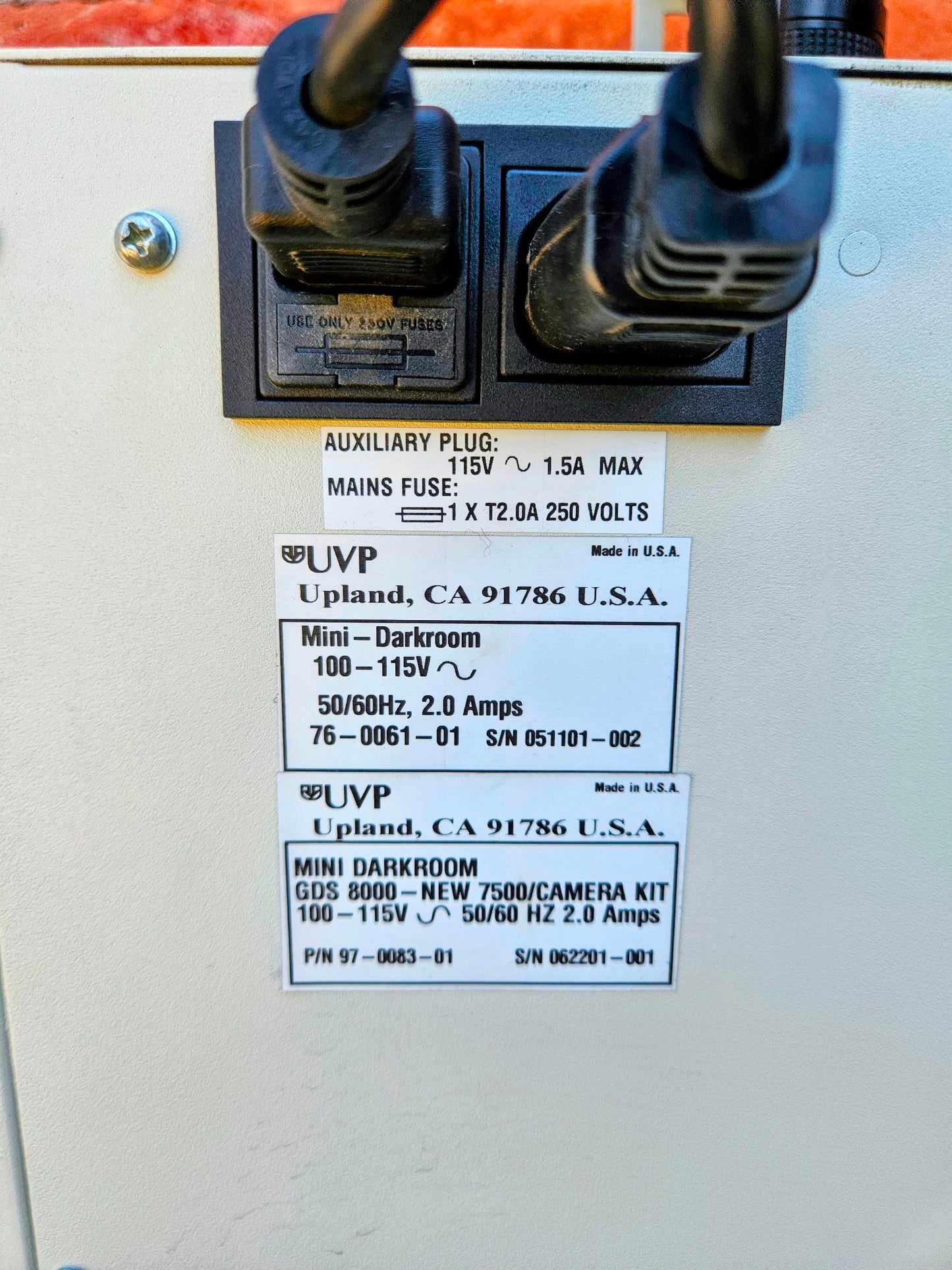 UVP MULTIDOC-IT DIGITALIMAGE SYSTEM MINI DARKROOM CANON TV ZOOM J6x11 MACRO LENS
