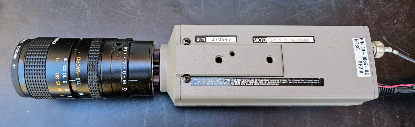 UVP MULTIDOC-IT DIGITALIMAGE SYSTEM MINI DARKROOM CANON TV ZOOM J6x11 MACRO LENS