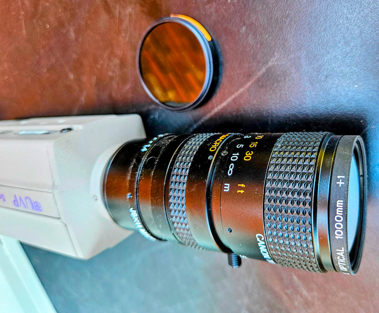 UVP MULTIDOC-IT DIGITALIMAGE SYSTEM MINI DARKROOM CANON TV ZOOM J6x11 MACRO LENS