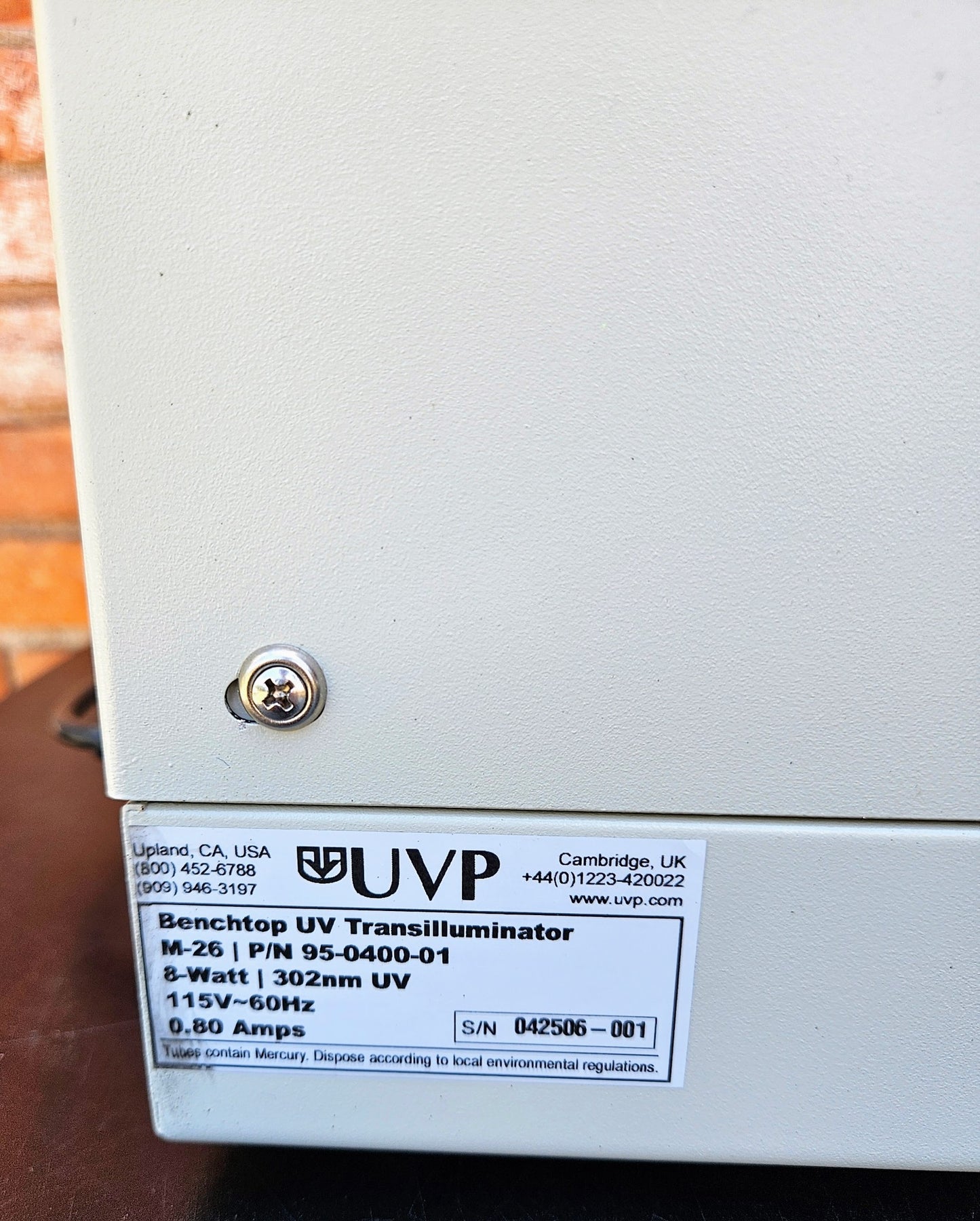 UVP MULTIDOC-IT DIGITALIMAGE SYSTEM MINI DARKROOM CANON TV ZOOM J6x11 MACRO LENS