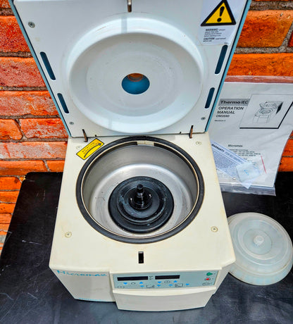 THERMO IEC MICROMAX w/ ROTOR WATCH VIDEO