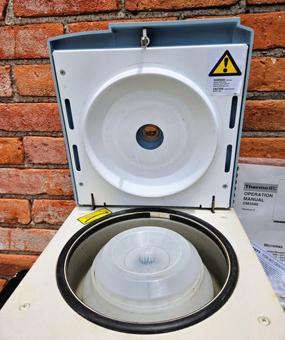 THERMO IEC MICROMAX w/ ROTOR WATCH VIDEO