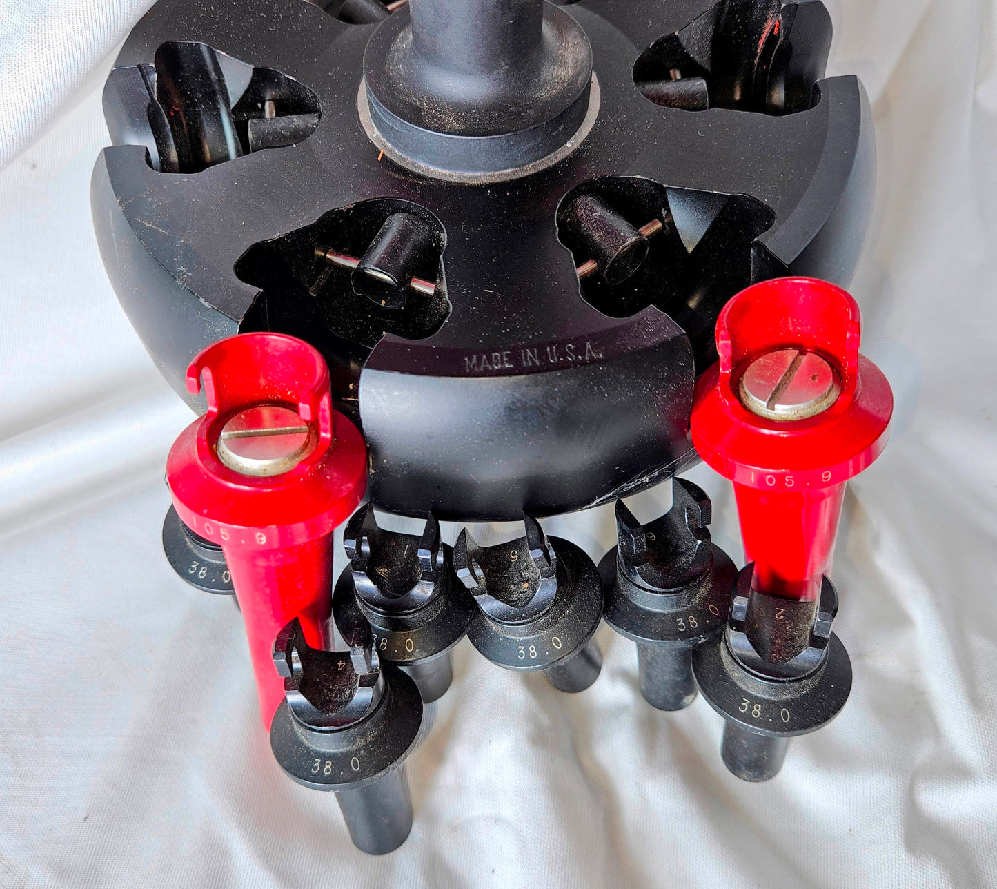 BECKMAN COULTER H, R, S ULTRACENTRIFUGE SW40 Ti ROTOR 6x14mL & BUCKETS 40,000rpm