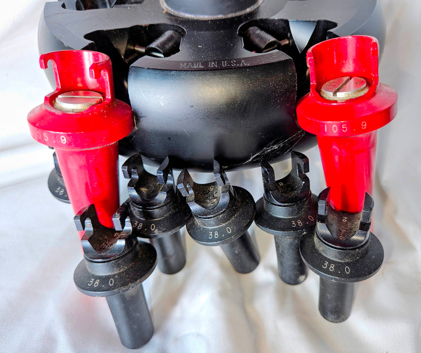 BECKMAN COULTER H, R, S ULTRACENTRIFUGE SW40 Ti ROTOR 6x14mL & BUCKETS 40,000rpm