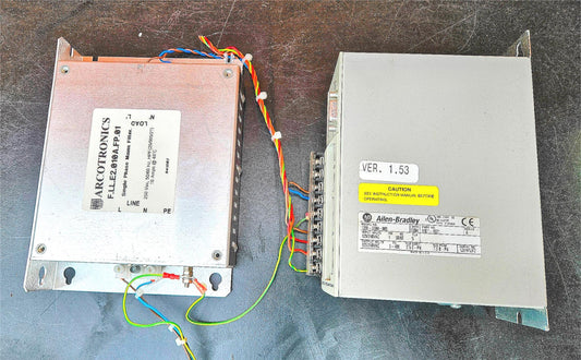 *WARRANTY* ALLEN BRADLEY 1398-DDM-005 SERVO DRIVE with Arcotronics 250VAC 50/60H