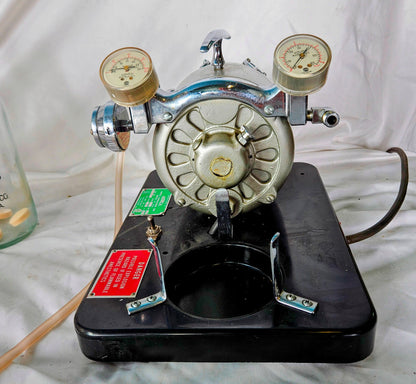 WARRANTY GOMCO 711 SUCTION ASPIRATOR VACUUM PUMP & CANISTERS TUBING WATCH VIDEO