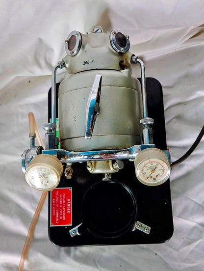 WARRANTY GOMCO 711 SUCTION ASPIRATOR VACUUM PUMP & CANISTERS TUBING WATCH VIDEO