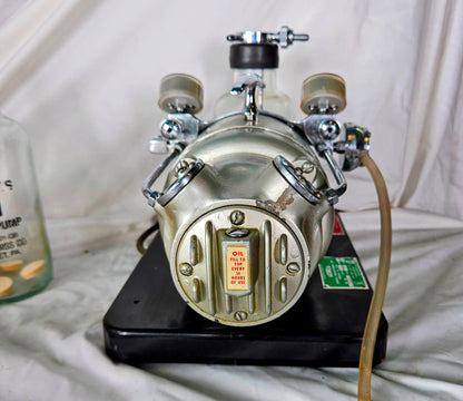 WARRANTY GOMCO 711 SUCTION ASPIRATOR VACUUM PUMP & CANISTERS TUBING WATCH VIDEO