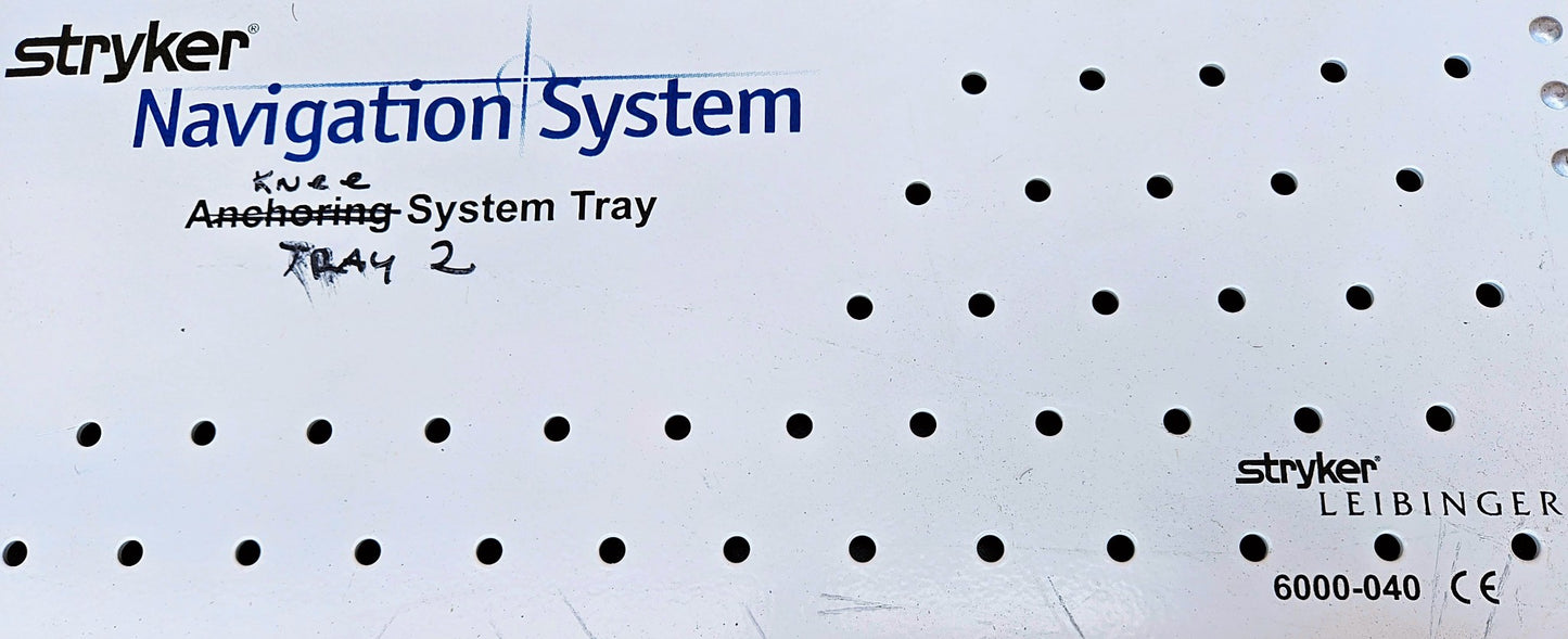 STRYKER SURGICAL NAVIGATION SYSTEM 6000-200 & SENSOR BAR & MONITOR but no CPU