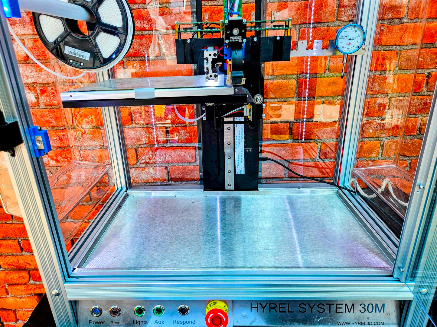 HYREL SYSTEM 30M ENCLOSED 3D PRINTER FOR PARTS FREE USA COMMERCIAL SHIP