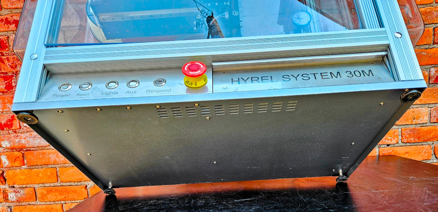 HYREL SYSTEM 30M ENCLOSED 3D PRINTER FOR PARTS FREE USA COMMERCIAL SHIP