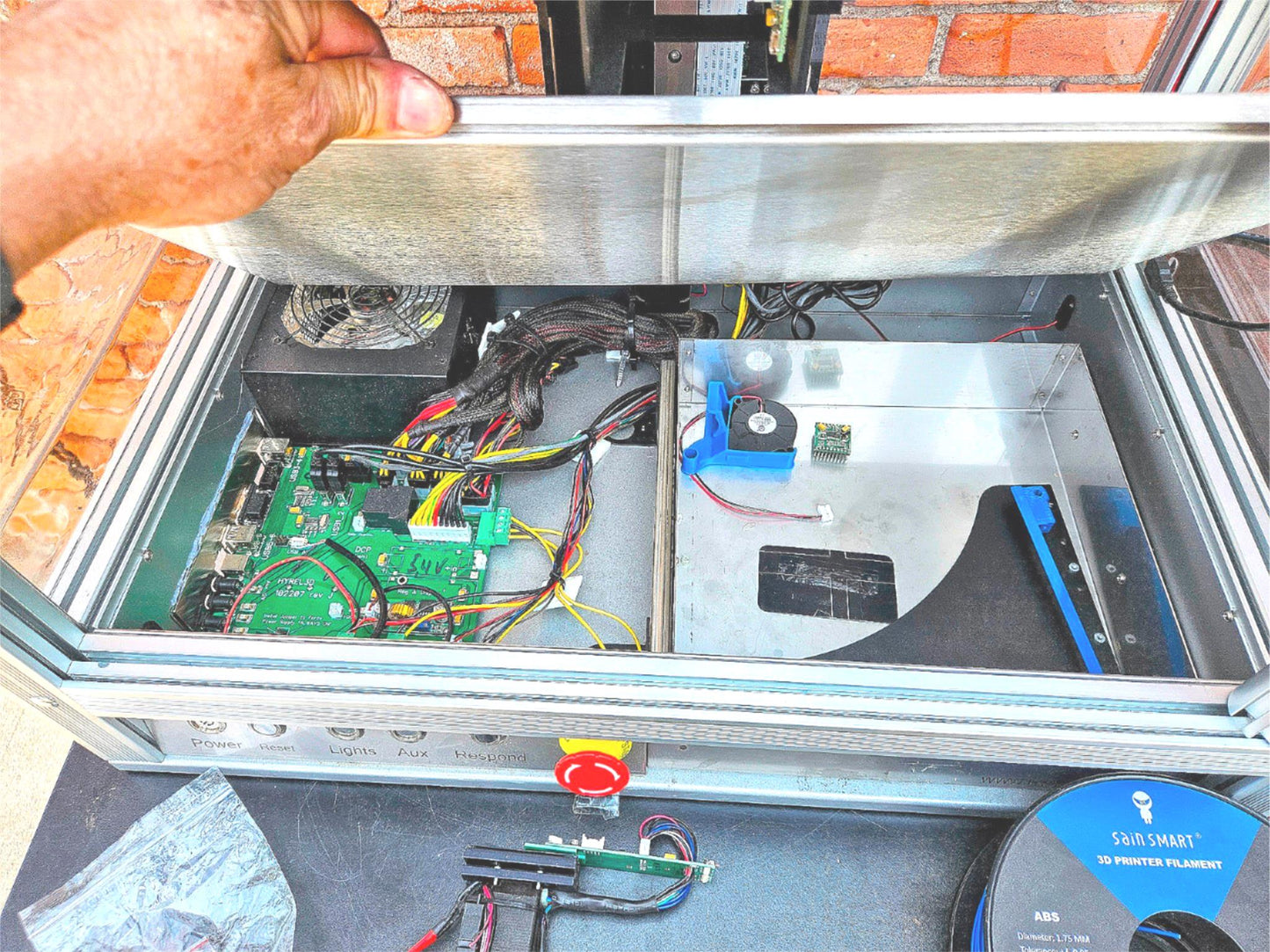 HYREL SYSTEM 30M ENCLOSED 3D PRINTER FOR PARTS FREE USA COMMERCIAL SHIP