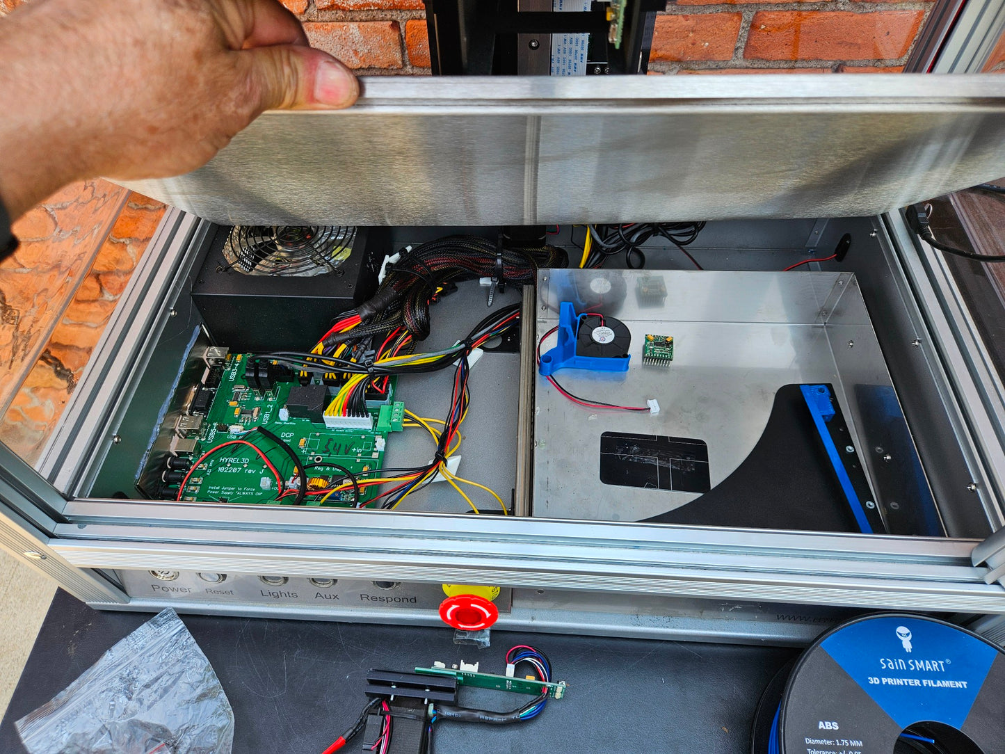 HYREL SYSTEM 30M ENCLOSED 3D PRINTER FOR PARTS FREE USA COMMERCIAL SHIP