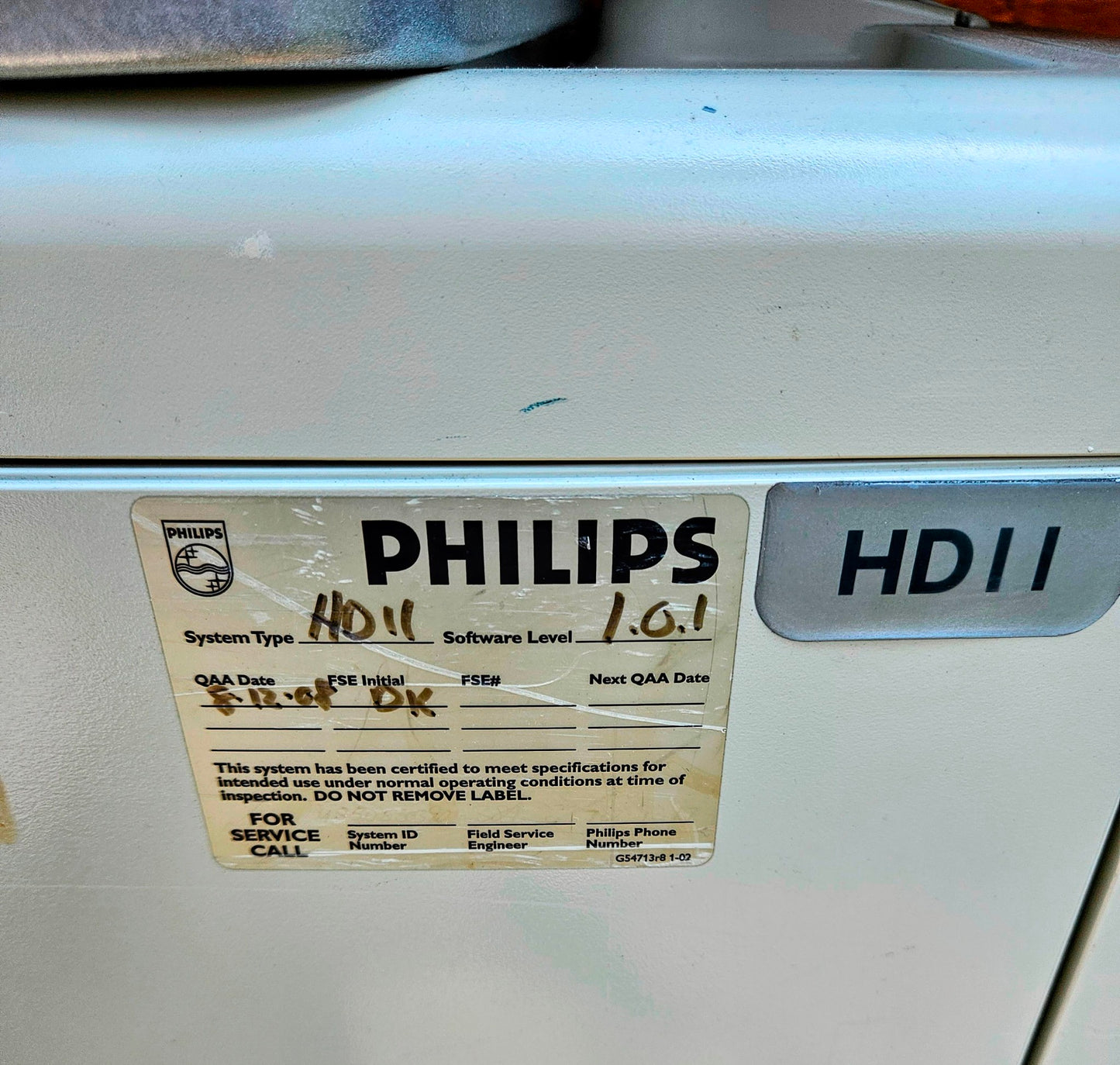 100% PHILIPS HD11 DIAGNOSTIC RADIOLOGY IMAGING ULTRASOUND NO PROBES FREESHIPPING