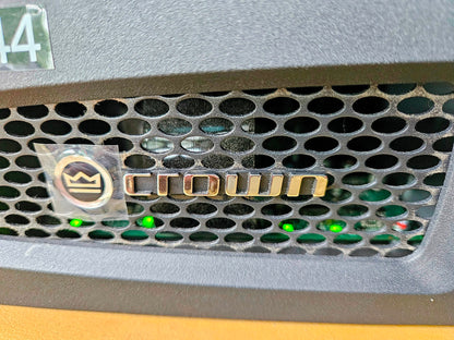 For-Parts CROWN DCi 4x600MX DRIVECORE 4x600WATT CHANNELS with OPERATIONAL MANUAL