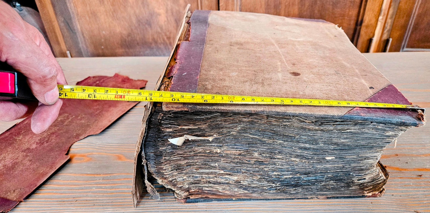 RARE 1900s VINTAGE ORIGINAL 3 MEDICAL PRESCRIPTION PHARMACY RECEIPT BOOK DOCTOR