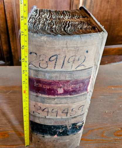 RARE 1900s VINTAGE ORIGINAL 3 MEDICAL PRESCRIPTION PHARMACY RECEIPT BOOK DOCTOR