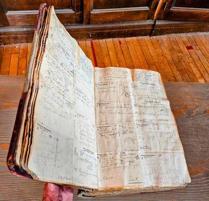 RARE 1900s VINTAGE ORIGINAL 3 MEDICAL PRESCRIPTION PHARMACY RECEIPT BOOK DOCTOR