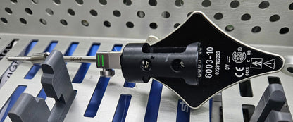 STRYKER SURGICAL 6001-35 LARGE STERILIZING TRAY with 8 KNEE INSTRUMENTS + MANUAL