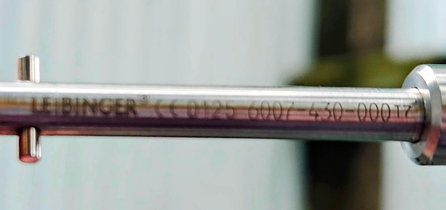 STRYKER SURGICAL 6001-35 LARGE STERILIZING TRAY with 8 KNEE INSTRUMENTS + MANUAL