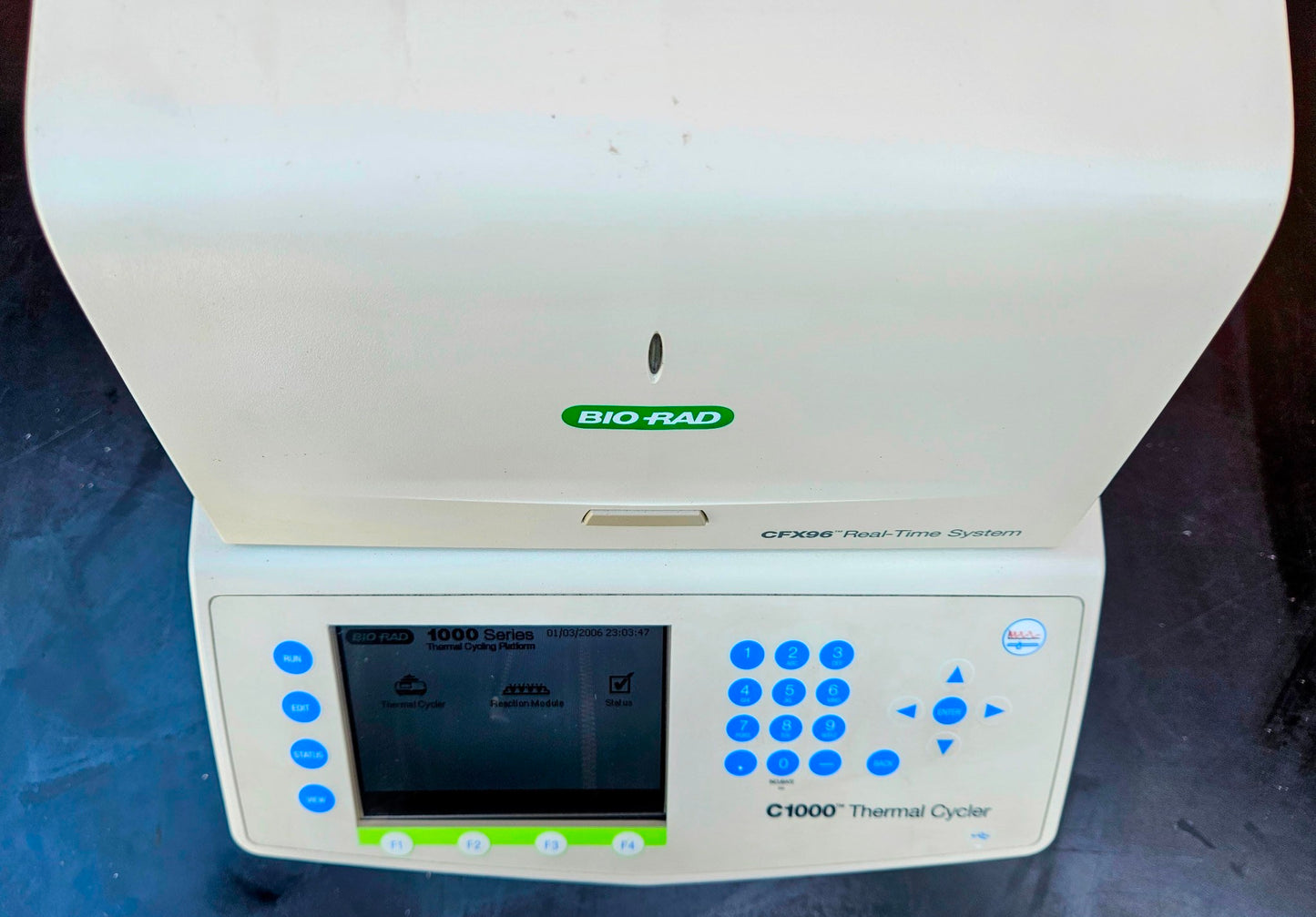 BIO-RAD C1000 THERMAL CYCLER CFX96 OPTICS MODULE POWER ON WATCH VIDEO FREE SHIP