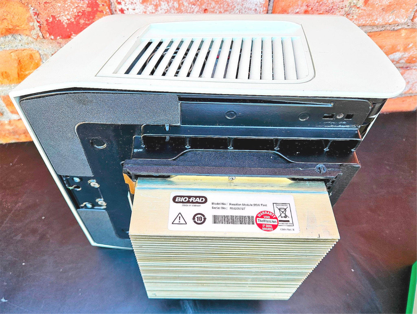 BIO-RAD C1000 THERMAL CYCLER CFX96 OPTICS MODULE POWER ON WATCH VIDEO FREE SHIP