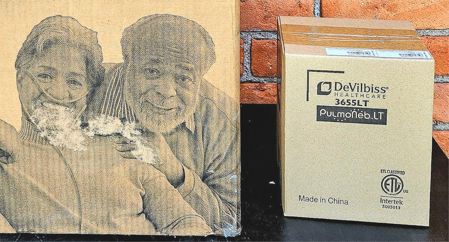 BRAND NEW SEALEAD BOX 3655LT DEVILBISS PULMONEB LT w/ DISPOSABLE NEBULIZER