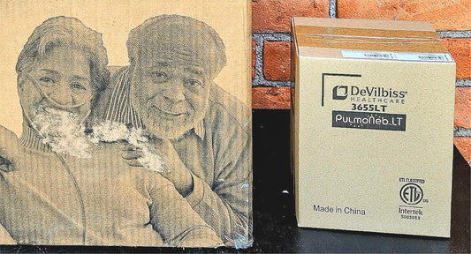 BRAND NEW SEALEAD BOX 3655LT DEVILBISS PULMONEB LT w/ DISPOSABLE NEBULIZER