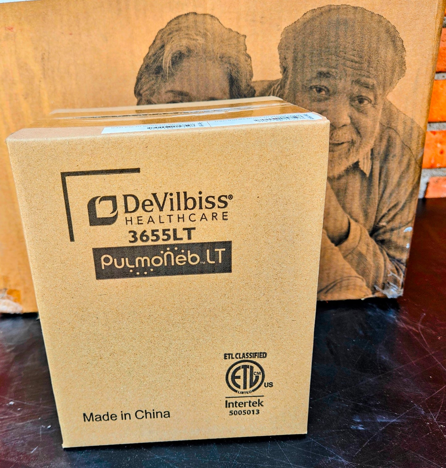 BRAND NEW SEALEAD BOX 3655LT DEVILBISS PULMONEB LT w/ DISPOSABLE NEBULIZER