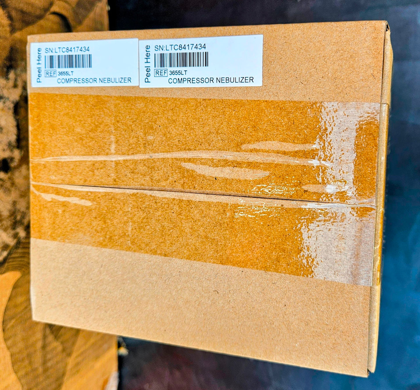 BRAND NEW SEALEAD BOX 3655LT DEVILBISS PULMONEB LT w/ DISPOSABLE NEBULIZER