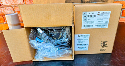 BRAND NEW SEALEAD BOX 3655LT DEVILBISS PULMONEB LT w/ DISPOSABLE NEBULIZER