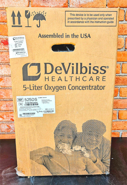 BRAND NEW SEALEAD BOX DeVilbiss 525DS 5 LITER CONCENTRATOR COMPRESSOR - FREESHIP