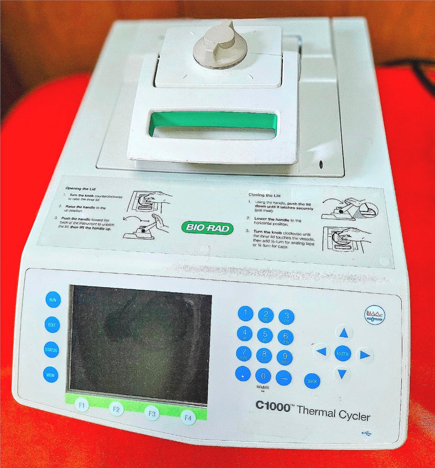 WARRANTY BIO-RAD C1000 THERMAL CYCLER w/ 96WELL FAST REACTION MODULE WATCH VIDEO