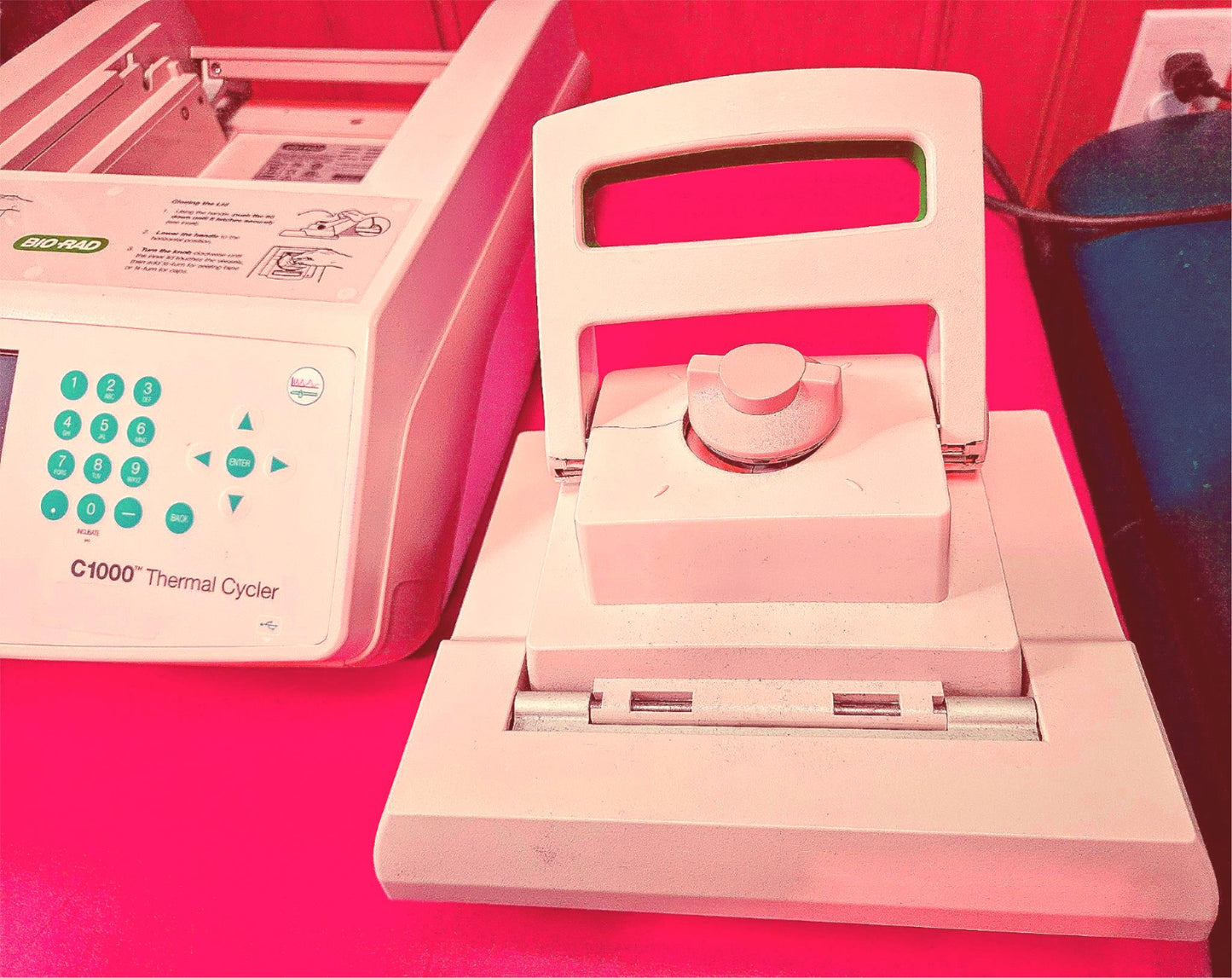 WARRANTY BIO-RAD C1000 THERMAL CYCLER w/ 96WELL FAST REACTION MODULE WATCH VIDEO