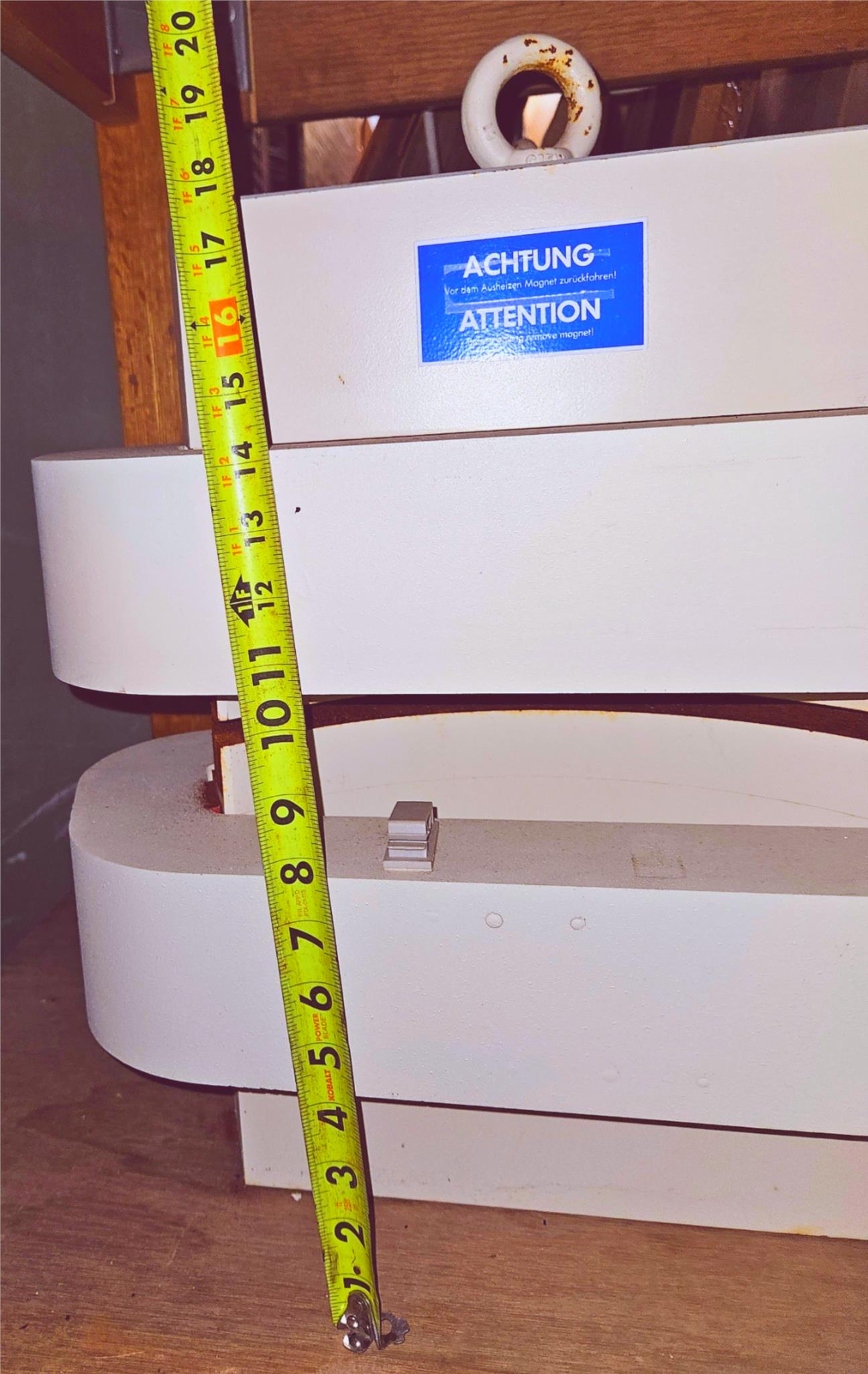 MASS SPECTROMETER MAGNET FOR ATOMIC MASS DETECTORS 90-DAY-WARRANTY FREE SHIPPING