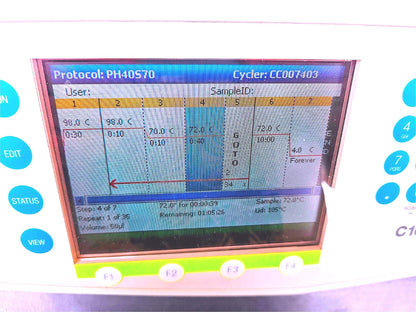 WARRANTY BIO-RAD C1000 THERMAL CYCLER w/ 96WELL FAST REACTION MODULE WATCH VIDEO