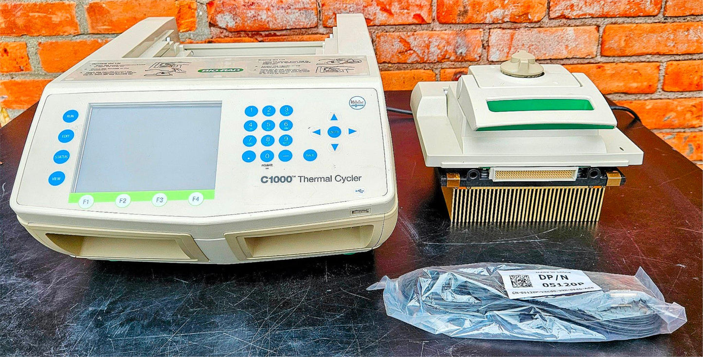 WARRANTY BIO-RAD C1000 THERMAL CYCLER w/ 96WELL FAST REACTION MODULE WATCH VIDEO