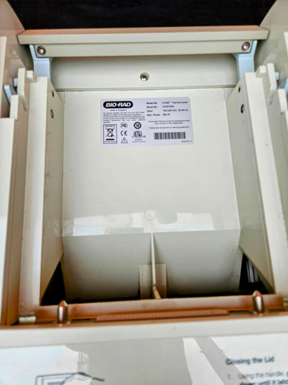 WARRANTY BIO-RAD C1000 THERMAL CYCLER w/ 96WELL FAST REACTION MODULE WATCH VIDEO