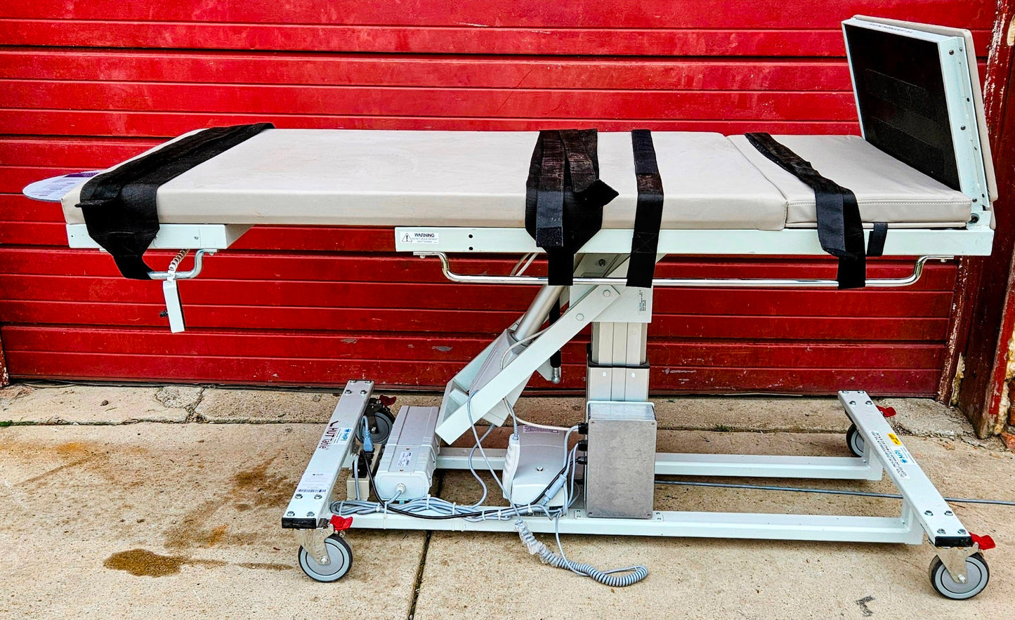 BRANDNEW MPI RR HUT HEADUP TILT POWER BED TABLE SYNCOP ECHOCARDIOGRAM WATCHVIDEO