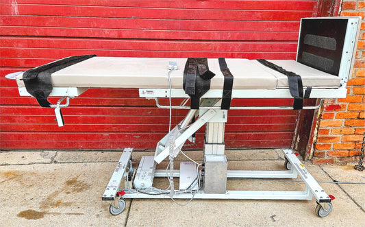 BRANDNEW MPI RR HUT HEADUP TILT POWER BED TABLE SYNCOP ECHOCARDIOGRAM WATCHVIDEO