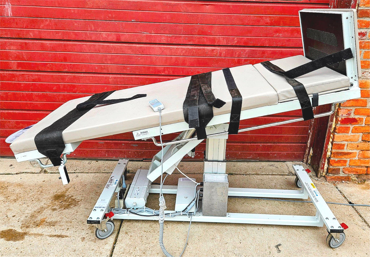 BRANDNEW MPI RR HUT HEADUP TILT POWER BED TABLE SYNCOP ECHOCARDIOGRAM WATCHVIDEO