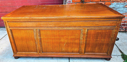 VINTAGE STOW DAVIS UofM LAW SCHOOL DESK 66"x 36"x 30" Inch 8 DRAWERS FREE SHIP