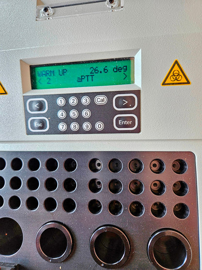 SIEMENS BFT II ANALYZER CLOT DETECTING TURBODENSITOMETRIC COAGULOMETER FREE SHIP