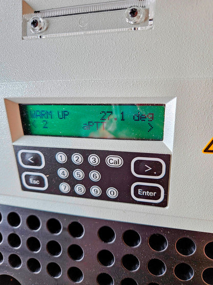 SIEMENS BFT II ANALYZER CLOT DETECTING TURBODENSITOMETRIC COAGULOMETER FREE SHIP