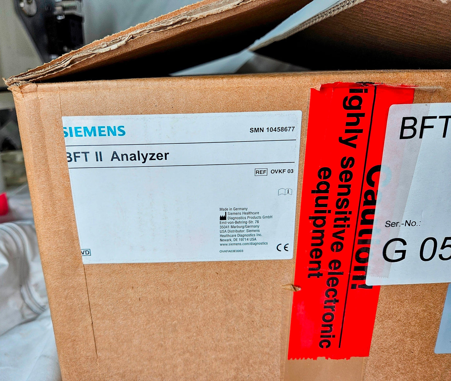 SIEMENS BFT II ANALYZER CLOT DETECTING TURBODENSITOMETRIC COAGULOMETER FREE SHIP