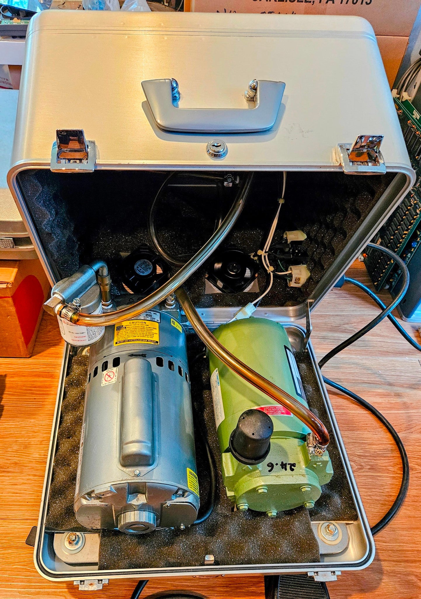 90DAYWARRANTY WELLS JOHNSON ASPIRATOR II PLUS w/ MANUAL & FOOTSWITCH WATCH-VIDEO