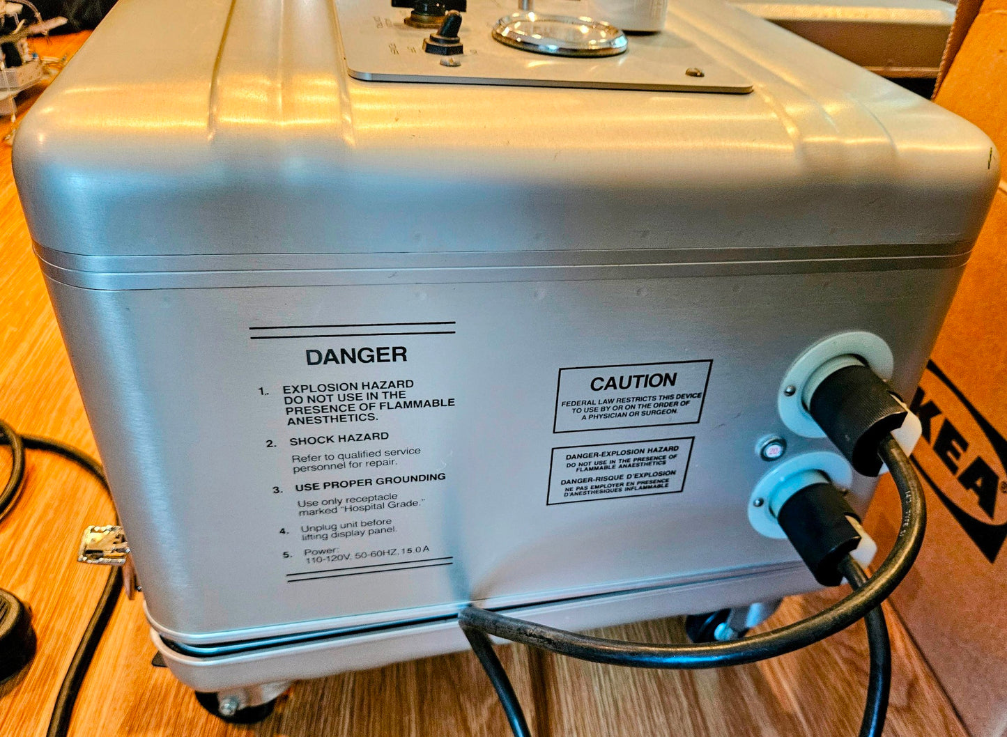 90DAYWARRANTY WELLS JOHNSON ASPIRATOR II PLUS w/ MANUAL & FOOTSWITCH WATCH-VIDEO