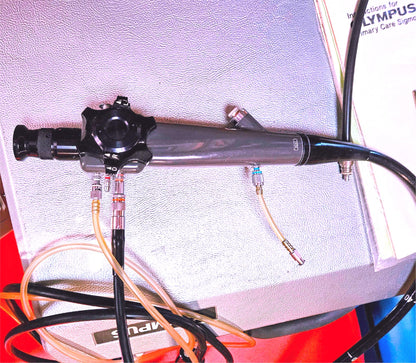 90-DAYWARRANTY OLYMPUS OSF-35 FIBERSCOPE & CLK-3 LIGHTSOURCE CASE KEY WATCHVIDEO