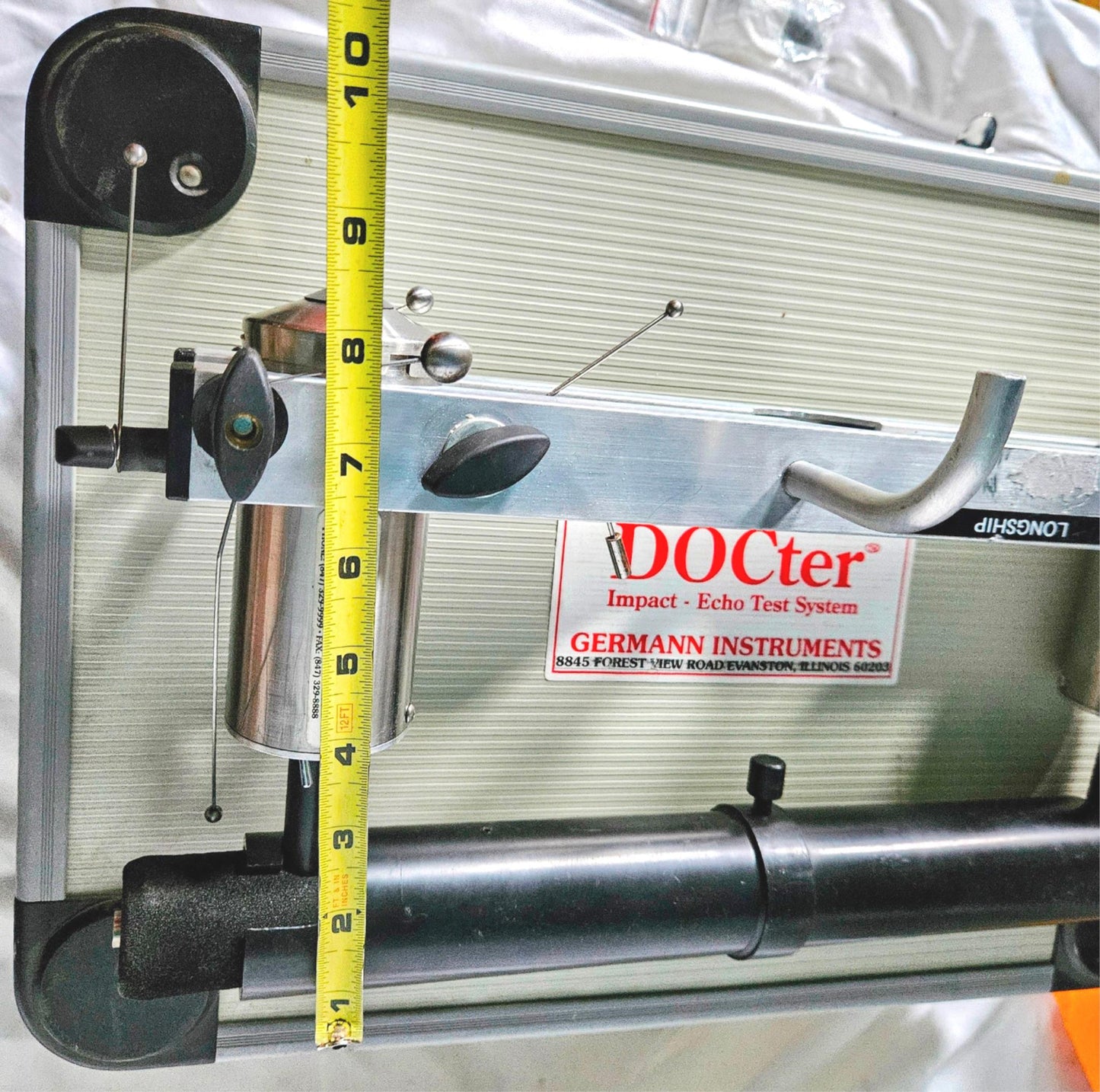 GERMANN INSTRUMENTS IMPACT-ECHO TESTER MARK IV TRANSDUCER MEASUREMENT FREE SHIP