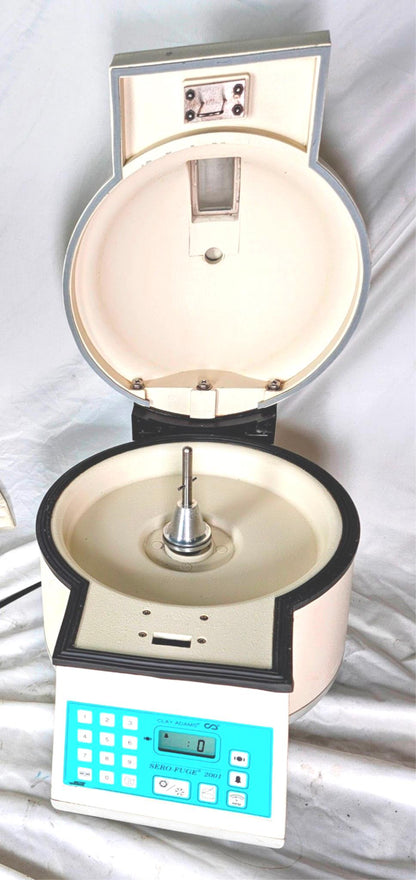 100% 90-DAY-WARRANTY CLAY ADAMS 2001 CENTRIFUGE NO ROTOR FREE SHIP WATCH VIDEO